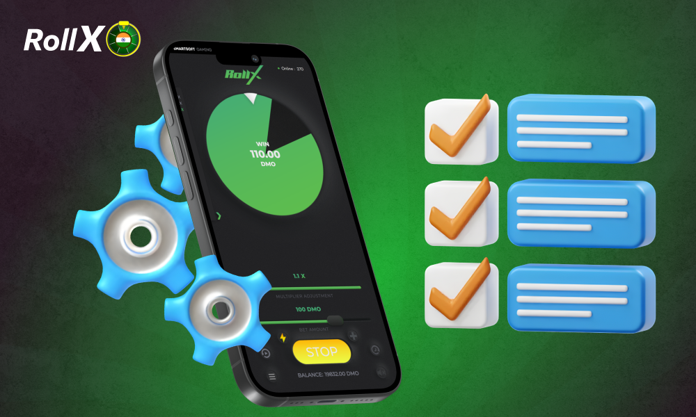 The RollX game app is compatible with Android and iOS