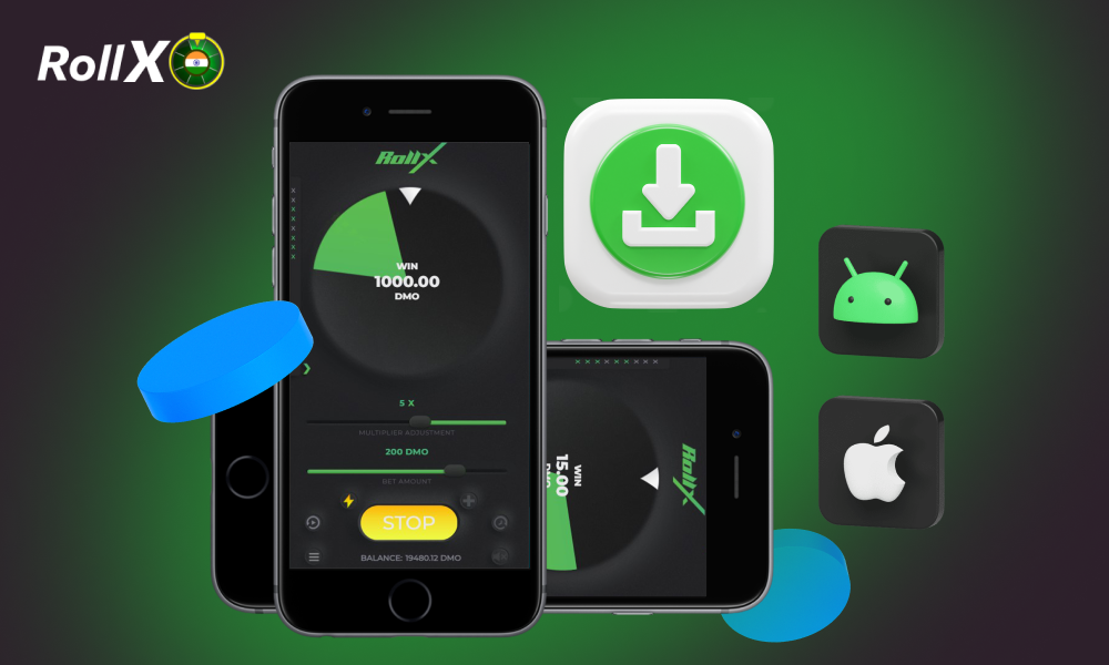Downloading the latest Roll X apk is simple for Android and iOS users