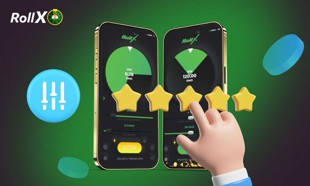 Mobile players gain multiple advantages when using the Rollx game app